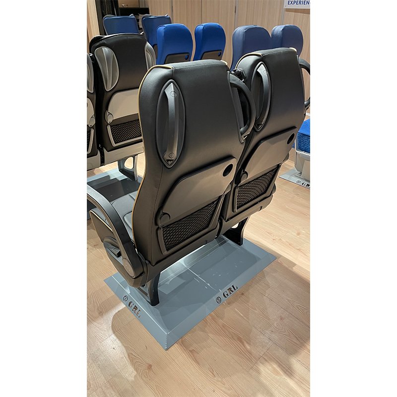 Factory-Produced Comfortable Plastic Bus Passenger Seats With Adjustable Handle New Condition Bus Accessories for Sale